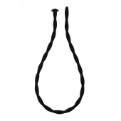 Черный уретральный массажер Glide Large - 30 см. - Lola Games - купить с доставкой в Воронеже