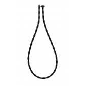 Черный уретральный массажер Glide Small - 30 см. - Lola Games - купить с доставкой в Воронеже