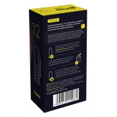 Презервативы анатомической формы с точечной и ребристой структурой Ganzo Extase - 12 шт. - Ganzo - купить с доставкой в Воронеже