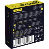 Ароматизированные презервативы Ganzo Juice - 3 шт. - Ganzo - купить с доставкой в Воронеже