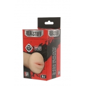 Нежный мастурбатор-ротик REALSTUFF 5INCH MASTURBATOR BJ - Dream Toys - в Воронеже купить с доставкой