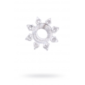 Прозрачное гелевое эрекционное кольцо-звезда - Toyfa Basic - в Воронеже купить с доставкой