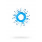 Голубая гелевая насадка с шипиками - Toyfa Basic - в Воронеже купить с доставкой