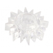 Прозрачное гелевое эрекционное кольцо-солнце - Toyfa Basic - в Воронеже купить с доставкой