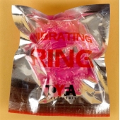 Розовое виброкольцо с двумя батарейками - Toyfa Basic - в Воронеже купить с доставкой