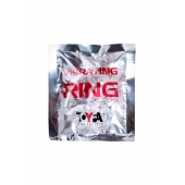 Прозрачное эрекционное кольцо с вибратором  и подхватом - Toyfa Basic - в Воронеже купить с доставкой