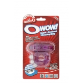 Фиолетовое эрекционное виброкольцо OWOW PURPLE - Screaming O - в Воронеже купить с доставкой