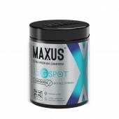 Гладкие презервативы Maxus G spot с двойной спиралью - 15 шт. - Maxus - купить с доставкой в Воронеже