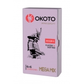 Презервативы OKOTO Mega Mix - 12 шт. - Sitabella - купить с доставкой в Воронеже