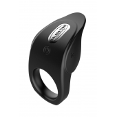 Черное эрекционное виброкольцо Vibro Lust Ring - MALESATION - в Воронеже купить с доставкой