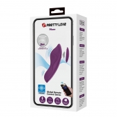 Фиолетовый вибратор в труски Mane с управлением через приложение - Baile