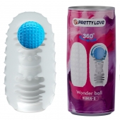 Мастурбатор с шариком внутри Wonder ball - Baile - в Воронеже купить с доставкой