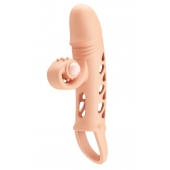 Телесная вибронасадка на пенис Mind-blowing Miracles - Baile - в Воронеже купить с доставкой