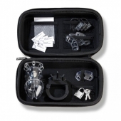 Мужской пояс верности Pubic Enemy No1 Silver Edition - MyStim - купить с доставкой в Воронеже