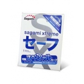 Презерватив Sagami Xtreme Ultrasafe с двойным количеством смазки - 1 шт. - Sagami - купить с доставкой в Воронеже