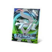 Презерватив Sagami Xtreme Mint с ароматом мяты - 1 шт. - Sagami - купить с доставкой в Воронеже