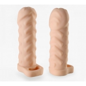 Телесная насадка-удлинитель Kleon - 15 см. - Sitabella - в Воронеже купить с доставкой