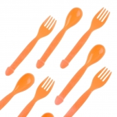 Набор пластиковых столовых приборов «Всё в твоих руках» - Сима-Ленд - купить с доставкой в Воронеже