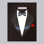 Пакет «Смокинг» полиэтиленовый с вырубной ручкой (30х40 см) - UPAK LAND - купить с доставкой в Воронеже