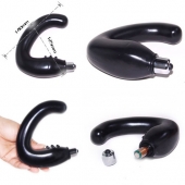 Чёрный вибростимулятор простаты - Baile - в Воронеже купить с доставкой