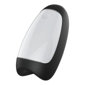 Черно-белый сквозной вибромастурбатор Hercules - Rends - в Воронеже купить с доставкой