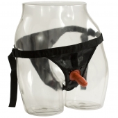 Трусики со штырьком для фиксации насадок Ultra Harness with Plug - Doc Johnson - купить с доставкой в Воронеже