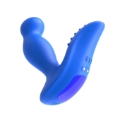 Синий вибромассажер простаты 3,5’’ Remote Control P-spot Massager - 12,5 см. - Erokay - в Воронеже купить с доставкой