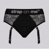 Трусики для фиксации насадок Strap-on-me Harness Lingerie Diva XS - Strap-on-me - купить с доставкой в Воронеже