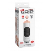 Мастурбатор-вагина Extreme Toyz Mega Grip Vibrating Stroker Mouth - Pipedream - в Воронеже купить с доставкой