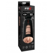 Мастурбатор-вагина с вибрацией Vibrating Mega Milker - Pipedream - в Воронеже купить с доставкой