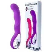 Фиолетовый вибратор для массажа точки G - 20 см. - Boys of Toys