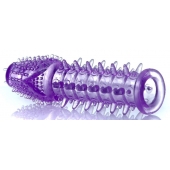 Фиолетовая закрытая насадка на пенис - 13,5 см. - Boys of Toys - в Воронеже купить с доставкой