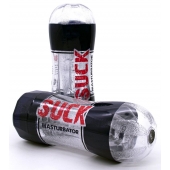 Прозрачный мастурбатор-вагина Suck - Boys of Toys - в Воронеже купить с доставкой