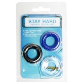 Набор из 3 эрекционных колец без рельефа - Boys of Toys - в Воронеже купить с доставкой