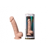 Телесный фаллоимитатор на присоске Real Skin Model 1 - 17,8 см. - Adrien Lastic