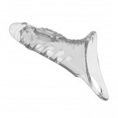 Прозрачная насадка на пенис - 22 см. - Baile - в Воронеже купить с доставкой