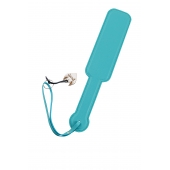 Голубой кожаный пэддл - 37 см. - Pecado - купить с доставкой в Воронеже