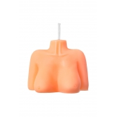 Оранжевая сувенирная свеча «Женский силуэт» - Pecado - купить с доставкой в Воронеже