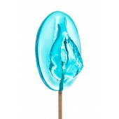 Леденец в форме вагины со вкусом блю кюрасао - 50 гр. - Sosuчki - купить с доставкой в Воронеже