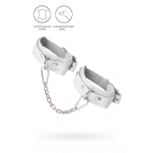 Белые мини-оковы со скруглёнными углами - Pecado - купить с доставкой в Воронеже