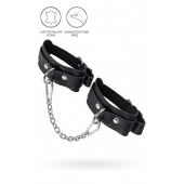 Черные мини-оковы со скруглёнными углами - Pecado - купить с доставкой в Воронеже