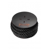 Черная веревка для шибари на катушке - 5 м. - Pecado - купить с доставкой в Воронеже