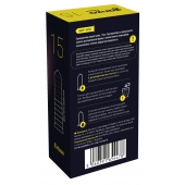 Презервативы анатомической формы с точечной и ребристой структурой Ganzo Extase - 15 шт. - Ganzo - купить с доставкой в Воронеже