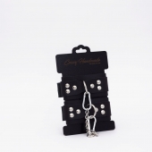 Черные кожаные наручники с регулируемыми ремешками - Crazy Handmade - купить с доставкой в Воронеже