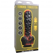 Черно-красная мини-машина на присоске Tendril Thruster - 21,6 см. - Doc Johnson - купить с доставкой в Воронеже