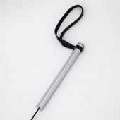 Черный стек с металлической ручкой - Crazy Handmade - купить с доставкой в Воронеже