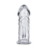 Прозрачная насадка на пенис Uco - 13 см. - A-toys - в Воронеже купить с доставкой