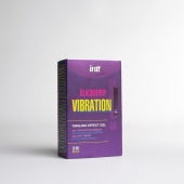 Стимулирующий гель с эффектом вибрации Blackberry Vibration - 15 мл. - INTT - купить с доставкой в Воронеже