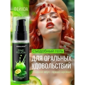 Съедобная смазка на водной основе с ароматом фейхоа - 60 гр. - Биоритм - купить с доставкой в Воронеже