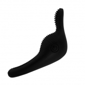 Чёрное эрекционное виброкольцо Thimble - Baile - в Воронеже купить с доставкой